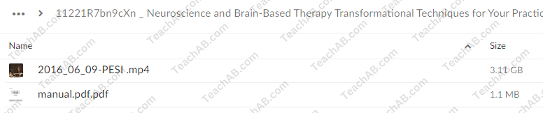 Neuroscience and Brain-Based Therapy: Transformational Techniques for Your Practice By Rita Milios - PESI Free Download