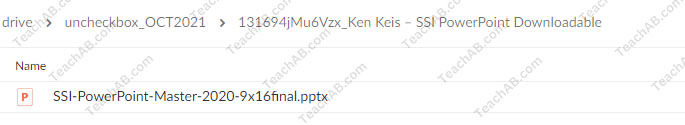 SSI PowerPoint Downloadable By Ken Keis Free Download