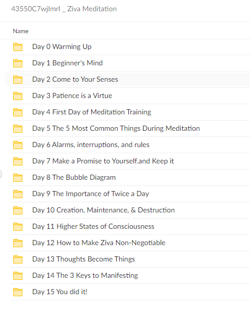 Ziva Meditation By Emily Fletcher Free Download