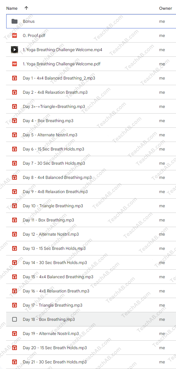 21-Day Yoga Breathing Challenge By Yogabody Free Download