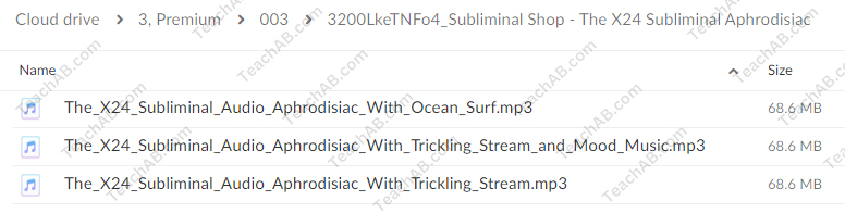 The X24 Subliminal Audio Aphrodisiac By Subliminal Shop Free Download