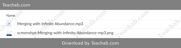 Merging with Infinite Abundance by Clardy Malugen Free Download