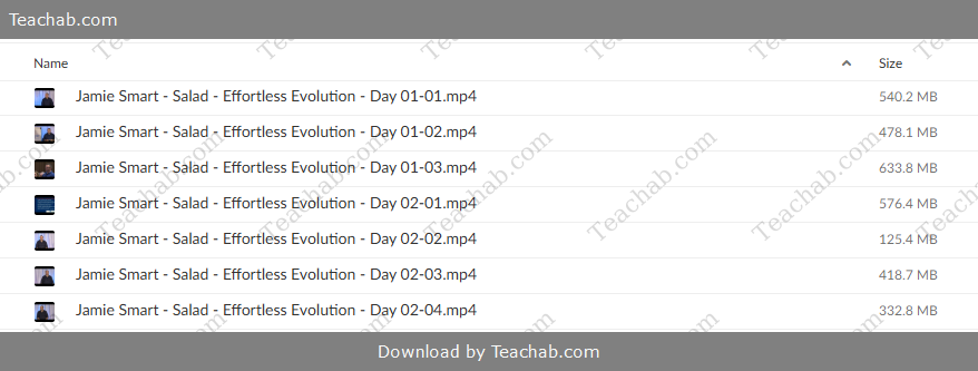 Effortless Evolution by Jamie Smart - Salad Free Download