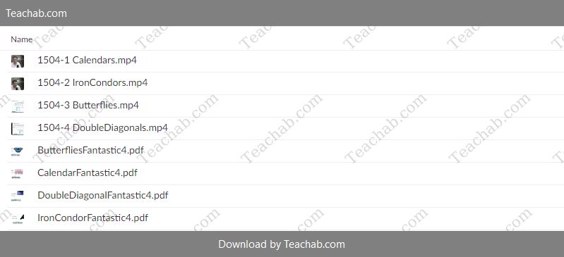 Fantastic 4 Trading Strategies by Dan Sheridan Free Download
