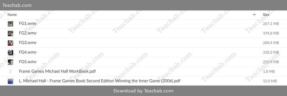 Frame Games by Michael Hall Free Download