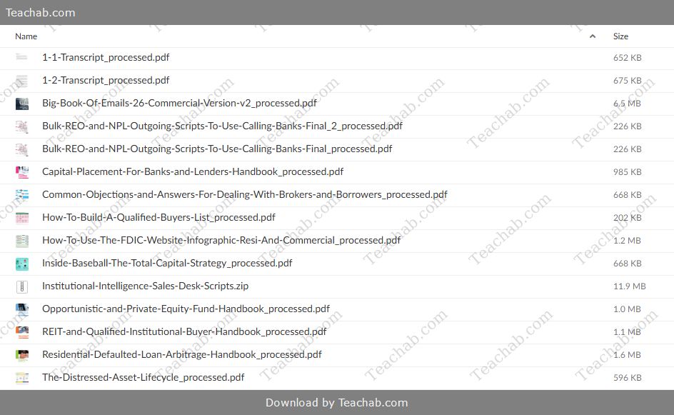 Institutional Intelligence: Sales Desk Scripts by Sal Buscemi [Dandrew Media] Free Download