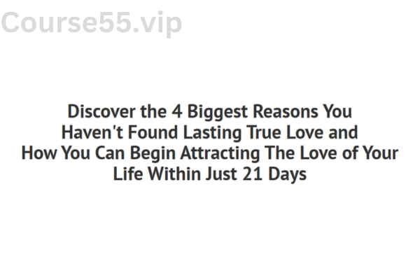 21-Days-to-Attract-Your-Soulmate-By-Sarah-Prout-&-Sean-Patrick-Simpson-free-download